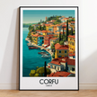 Corfu Minimalist Wall Art