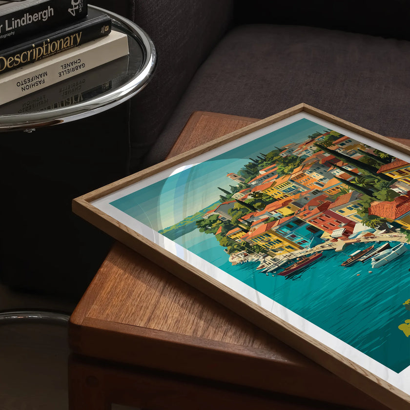 Corfu Souvenir Poster Print