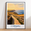 Cornwall Destination Art Gift
