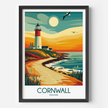 Cornwall Minimalist Wall Art