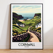 Cornwall Minimalist Wall Art