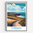 Cornwall Minimalist Wall Art