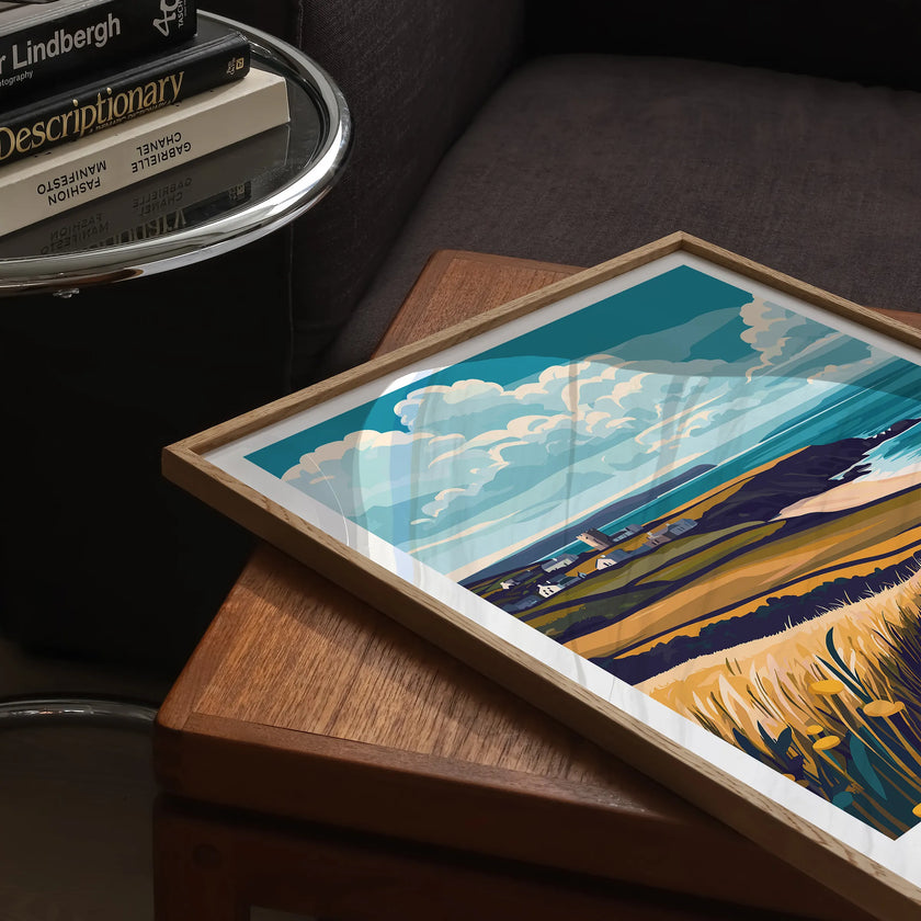 Cornwall Souvenir Poster Print
