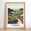 Cornwall Souvenir Poster Print
