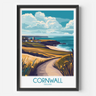 Cornwall Souvenir Poster Print