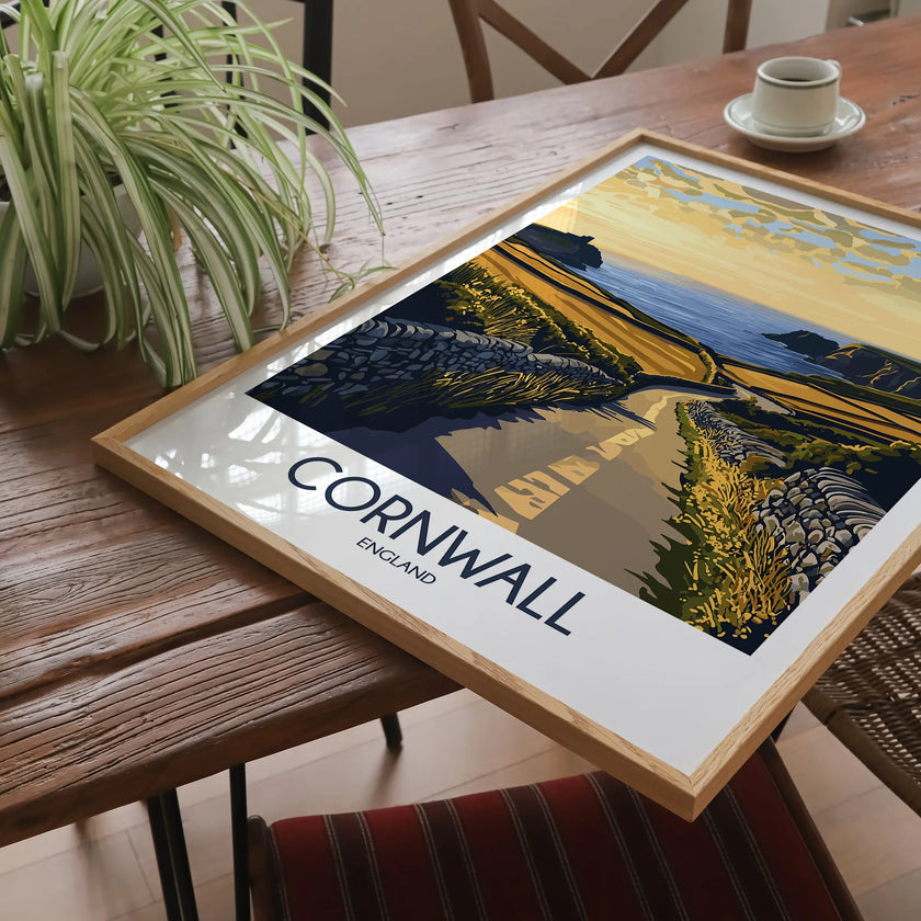 Cornwall Travel Memory Gift