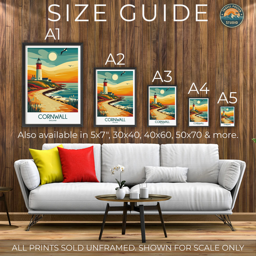 Cornwall Travel Memory Gift