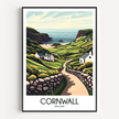 Cornwall Travel Memory Gift