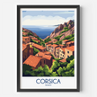 Corsica Scenic Landscape Art