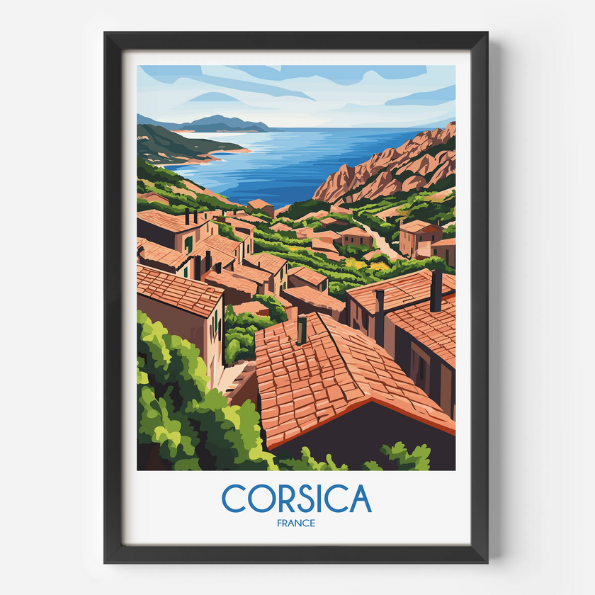 Corsica Travel Memory Gift