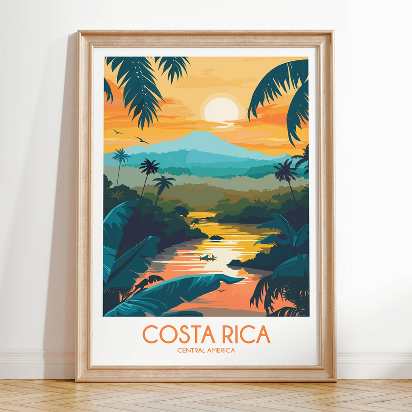 Costa Rica Travel Memory Gift