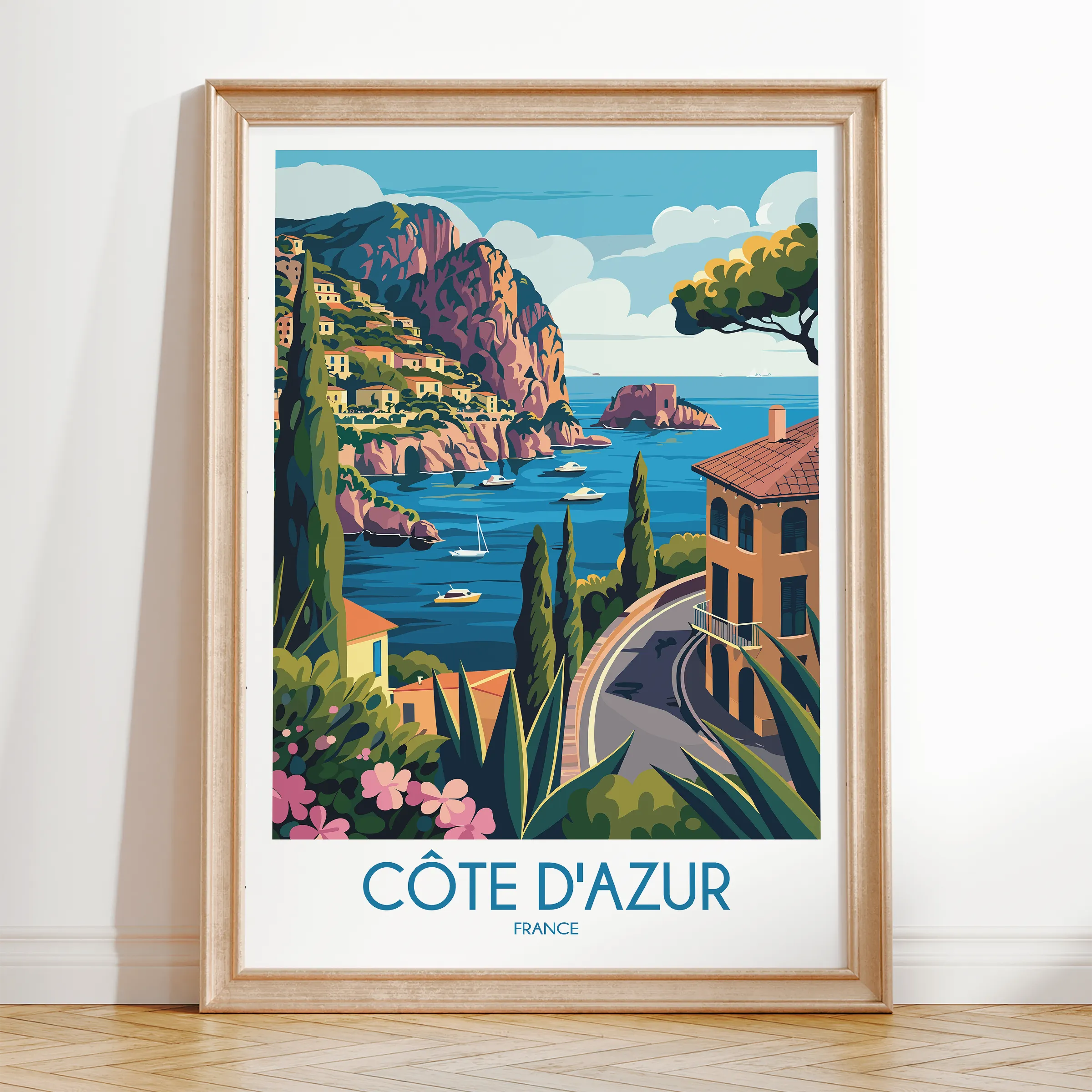 Cote Vintage Style Print