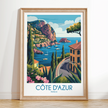 Cote Vintage Style Print