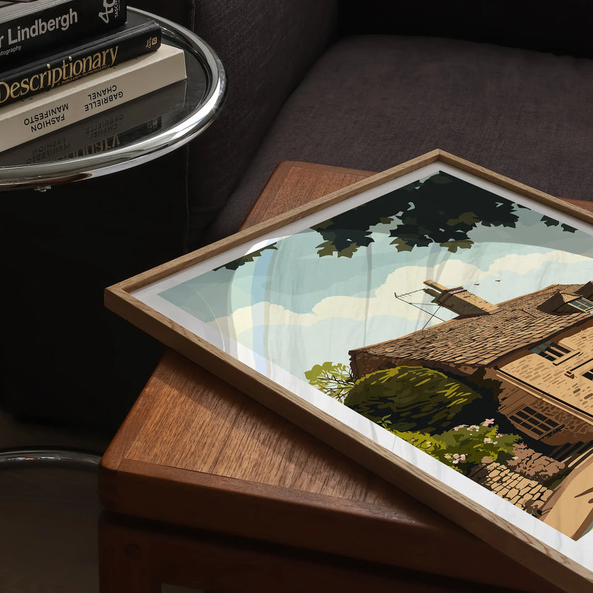 Cotswolds Destination Art Gift
