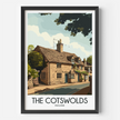 Cotswolds Destination Art Gift