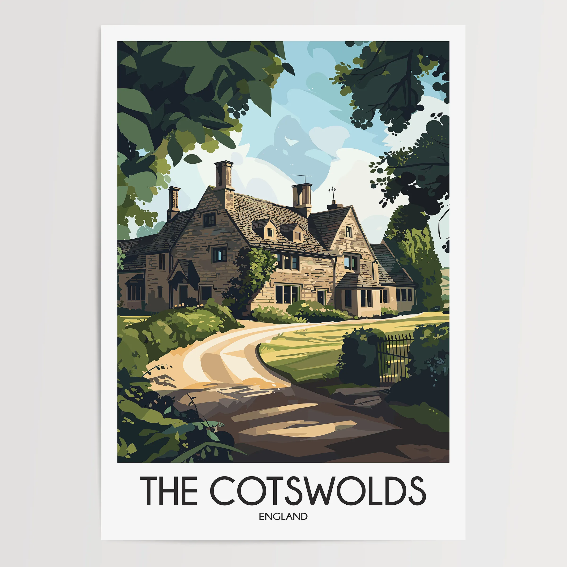 Cotswolds Home Office Decor