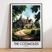 Cotswolds Minimalist Wall Art