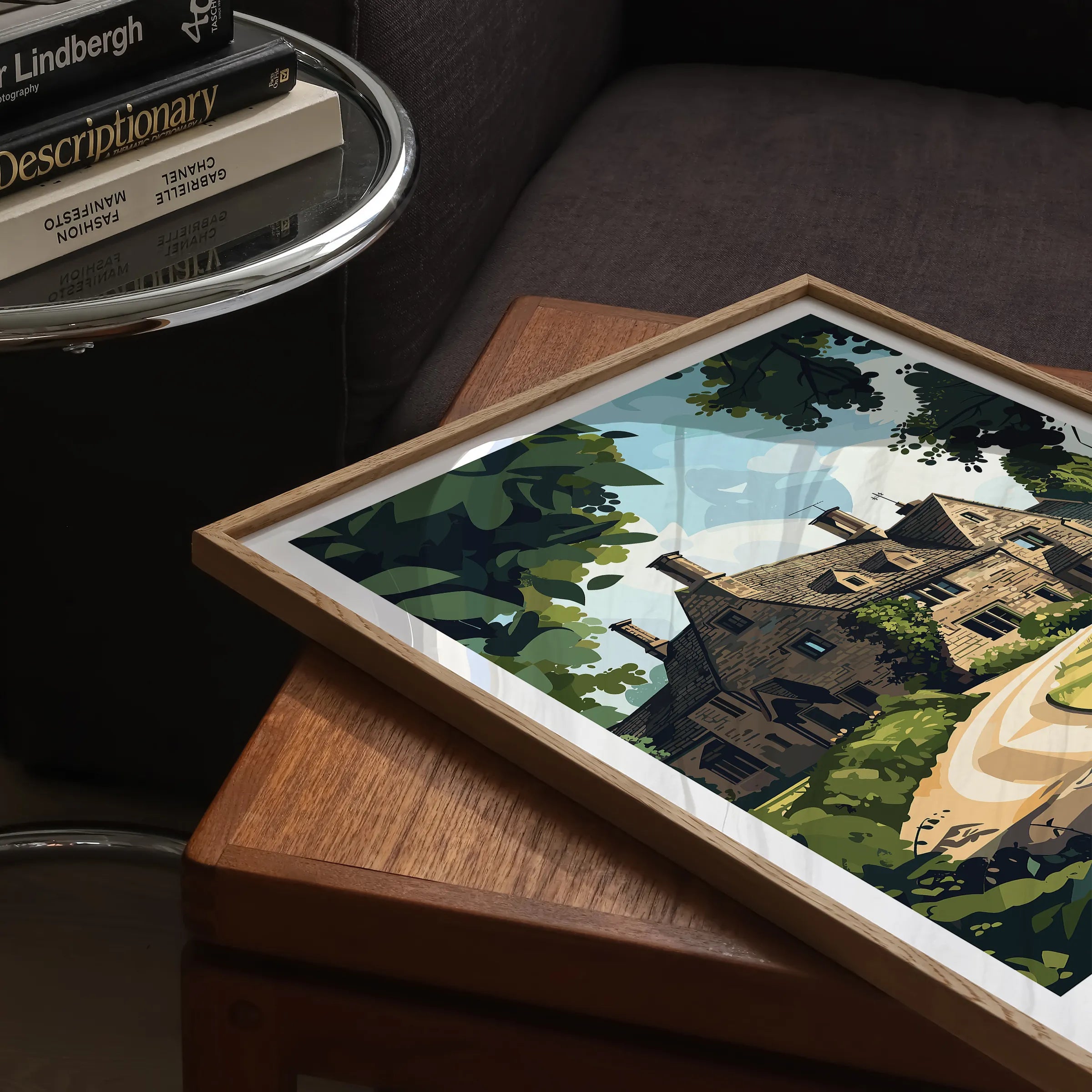 Cotswolds Scenic Landscape Art