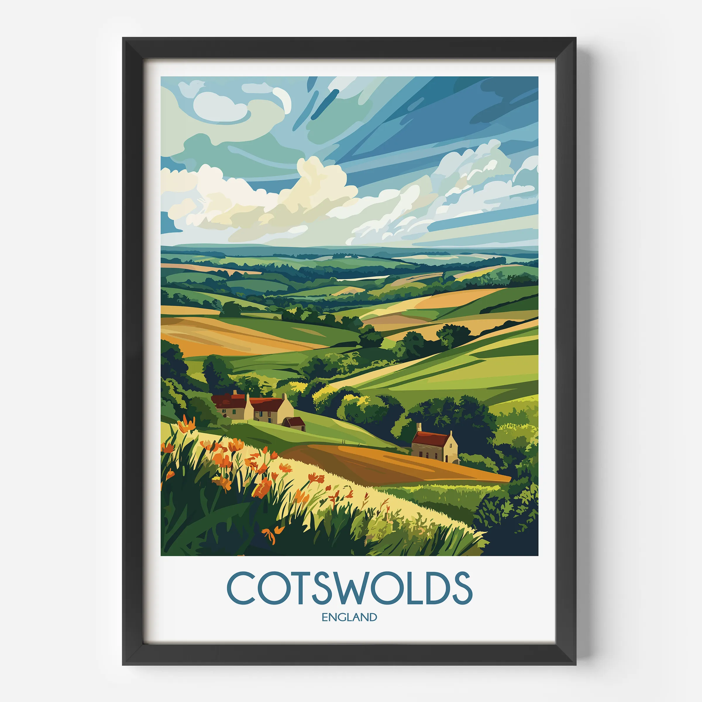 Cotswolds Travel Memory Gift