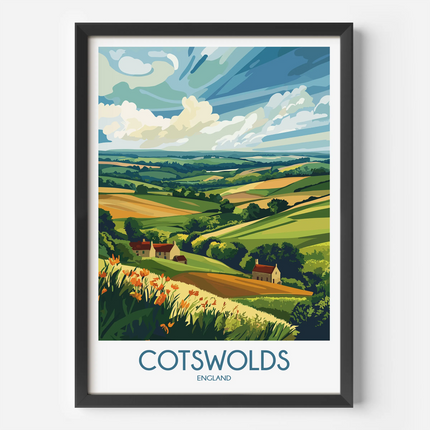 Cotswolds Travel Memory Gift