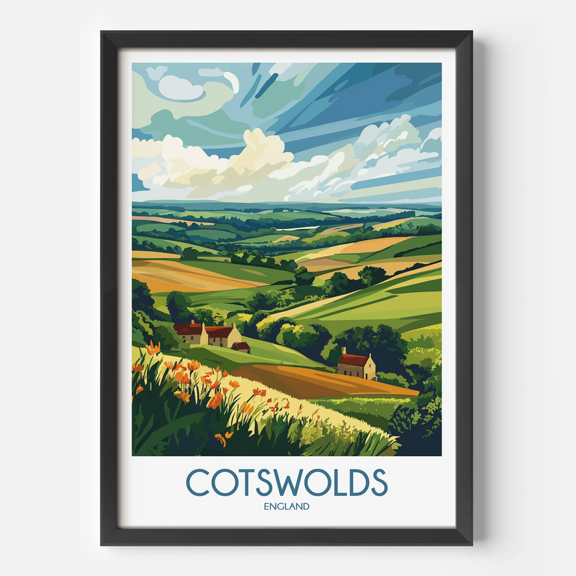 Cotswolds Travel Memory Gift