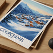 Courchevel Destination Art Gift