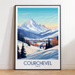 Courchevel Gallery Quality Print