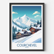 Courchevel Minimalist Wall Art