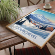 Courchevel Scenic Landscape Art