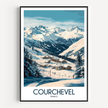 Courchevel Travel Memory Gift