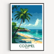 Cozumel Gallery Quality Print
