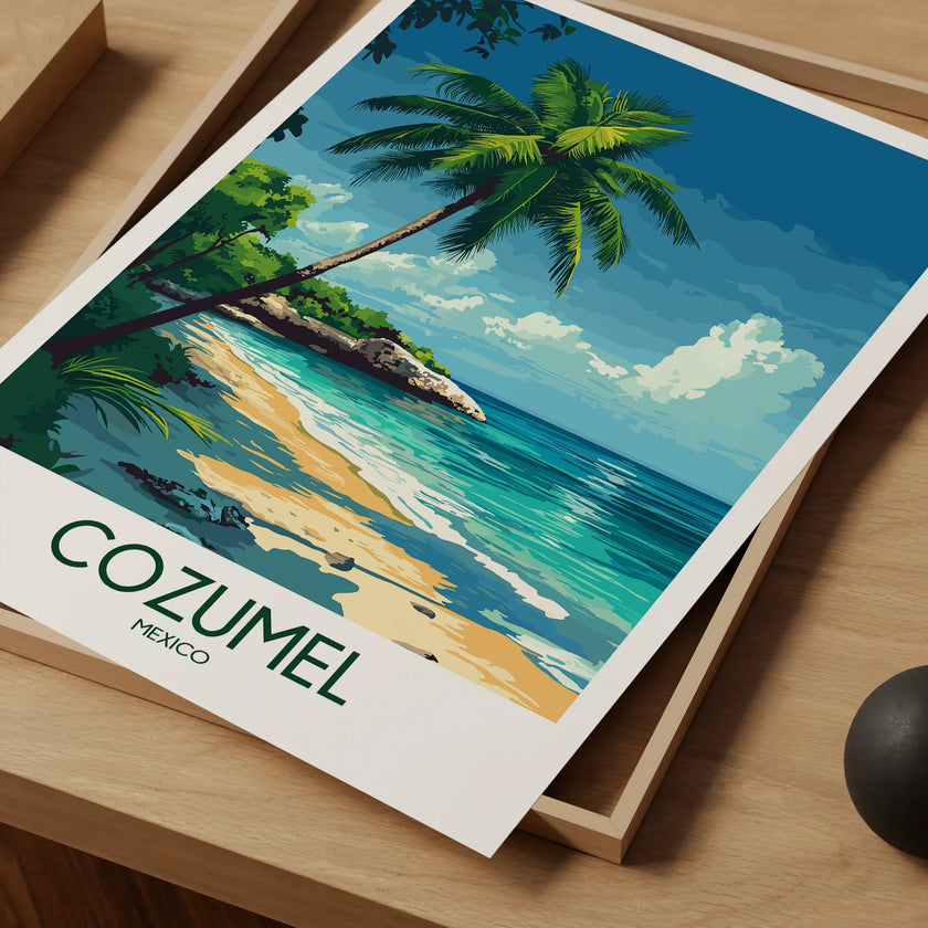 Cozumel Minimalist Wall Art