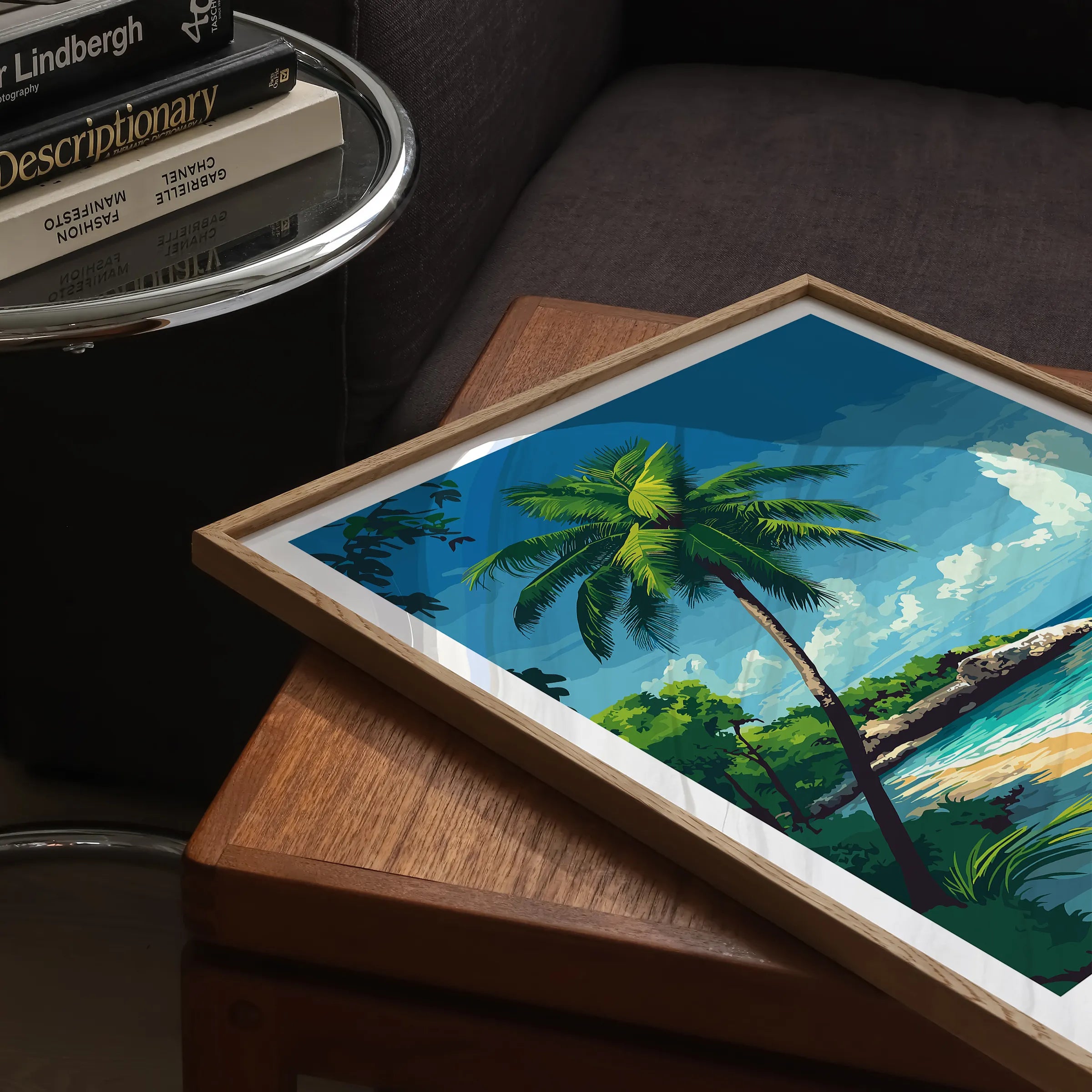 Cozumel Modern Travel Poster