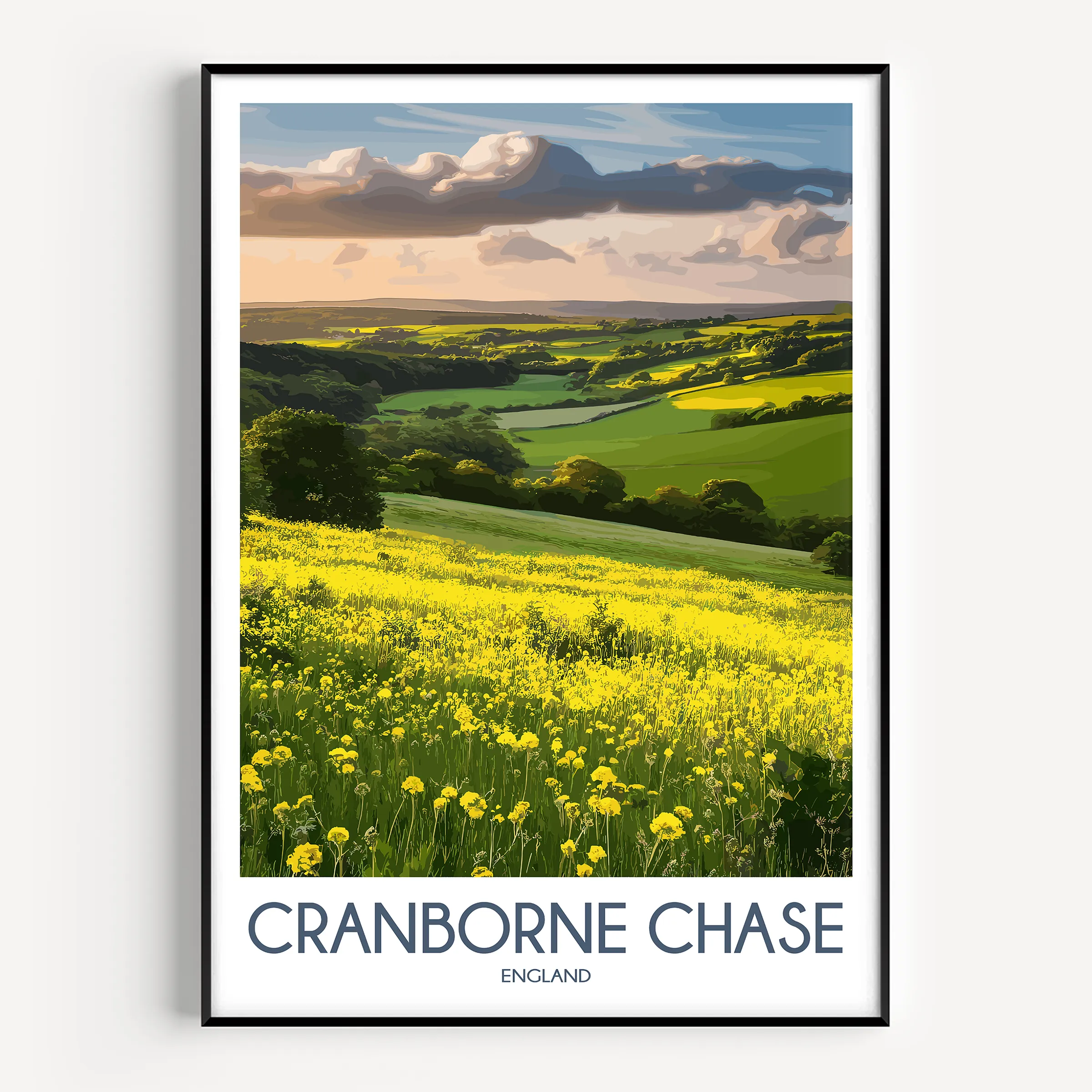Cranborne Chase Destination Art Gift
