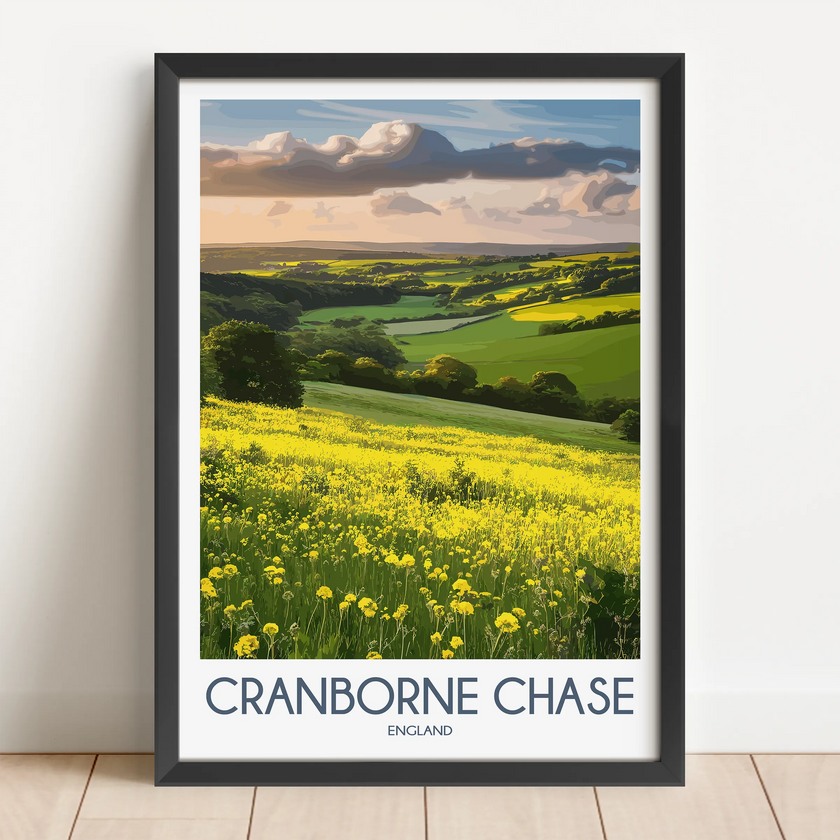 Cranborne Chase Scenic Landscape Art