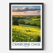 Cranborne Chase Souvenir Poster Print
