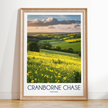 Cranborne Chase Vintage Style Print