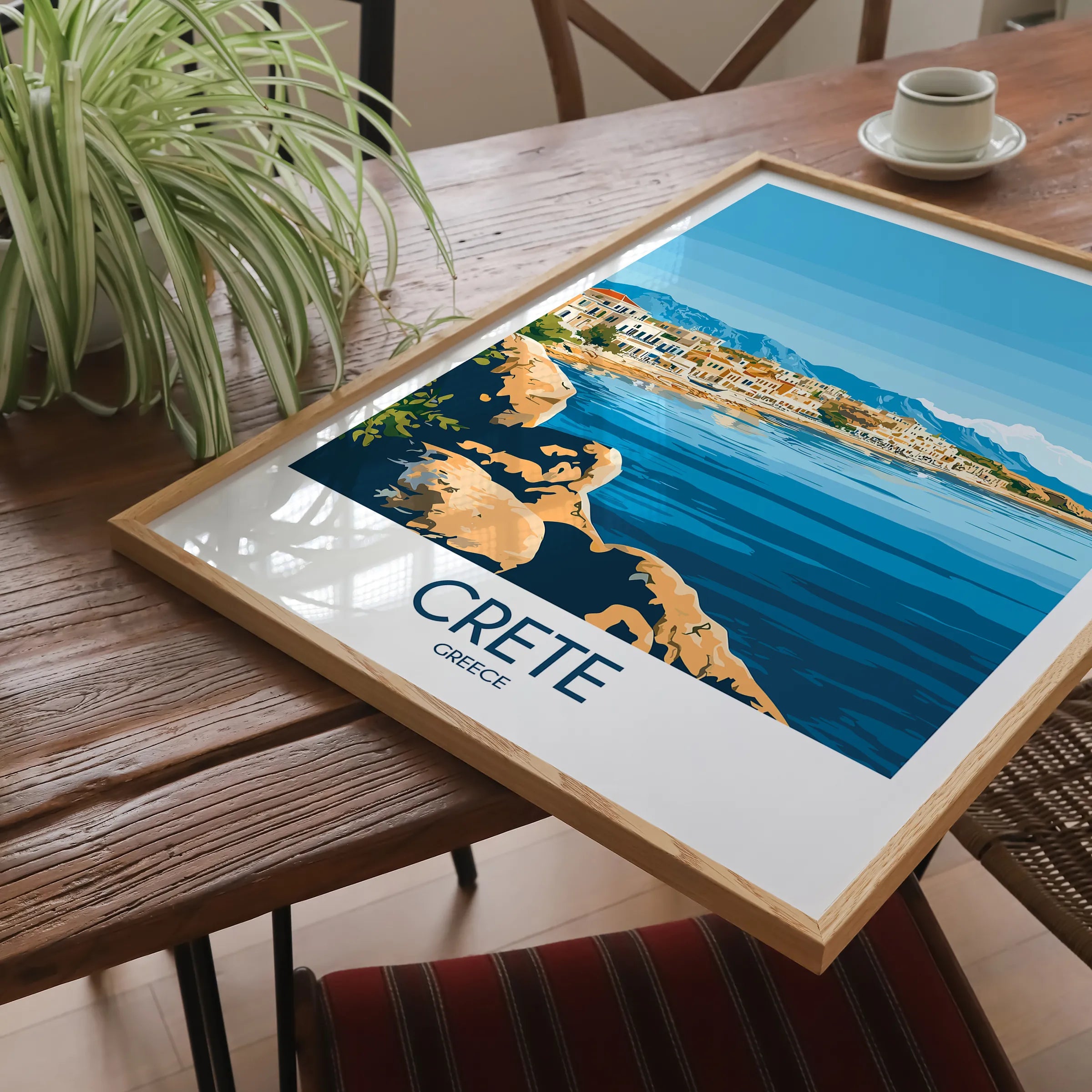 Crete Destination Art Gift