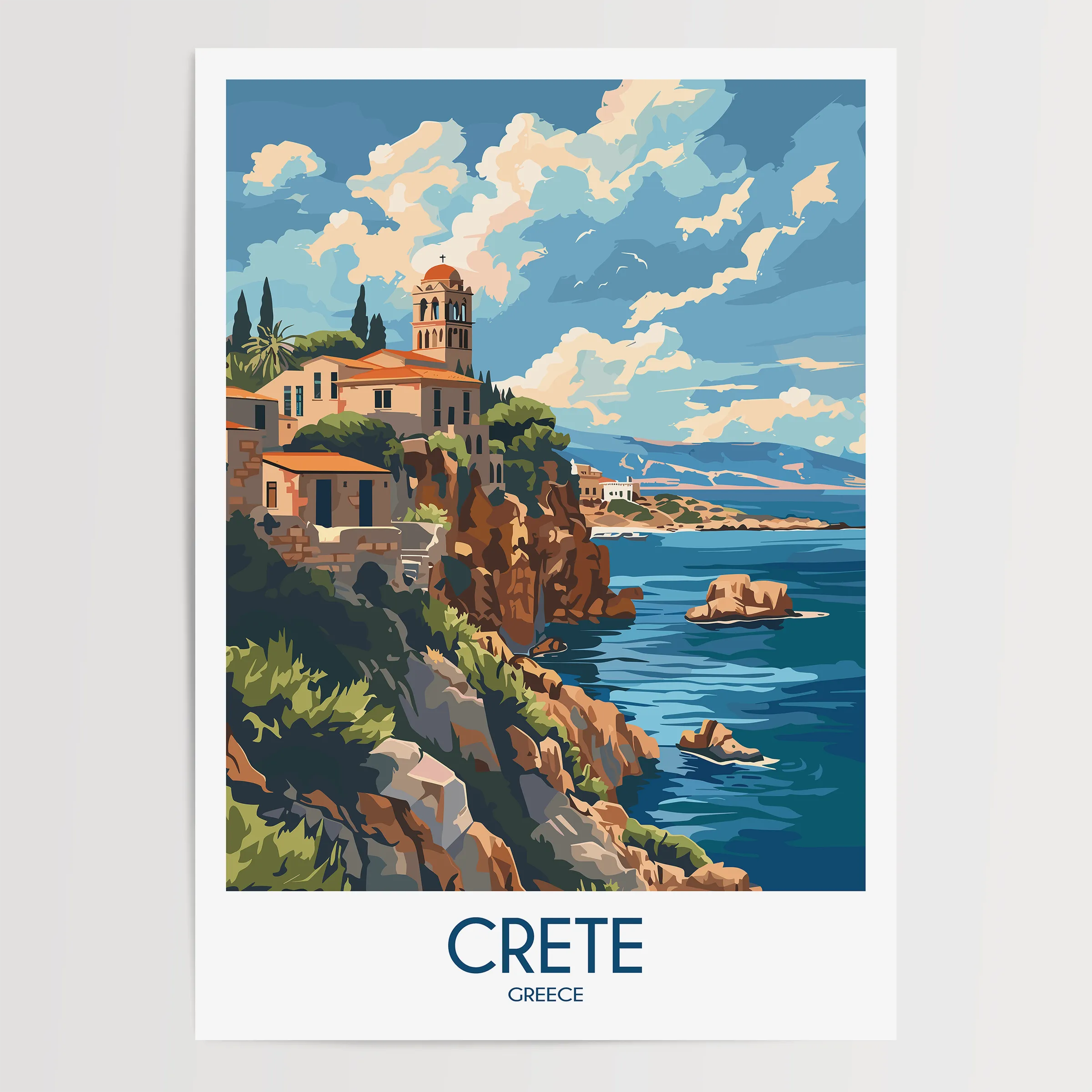 Crete Home Office Decor