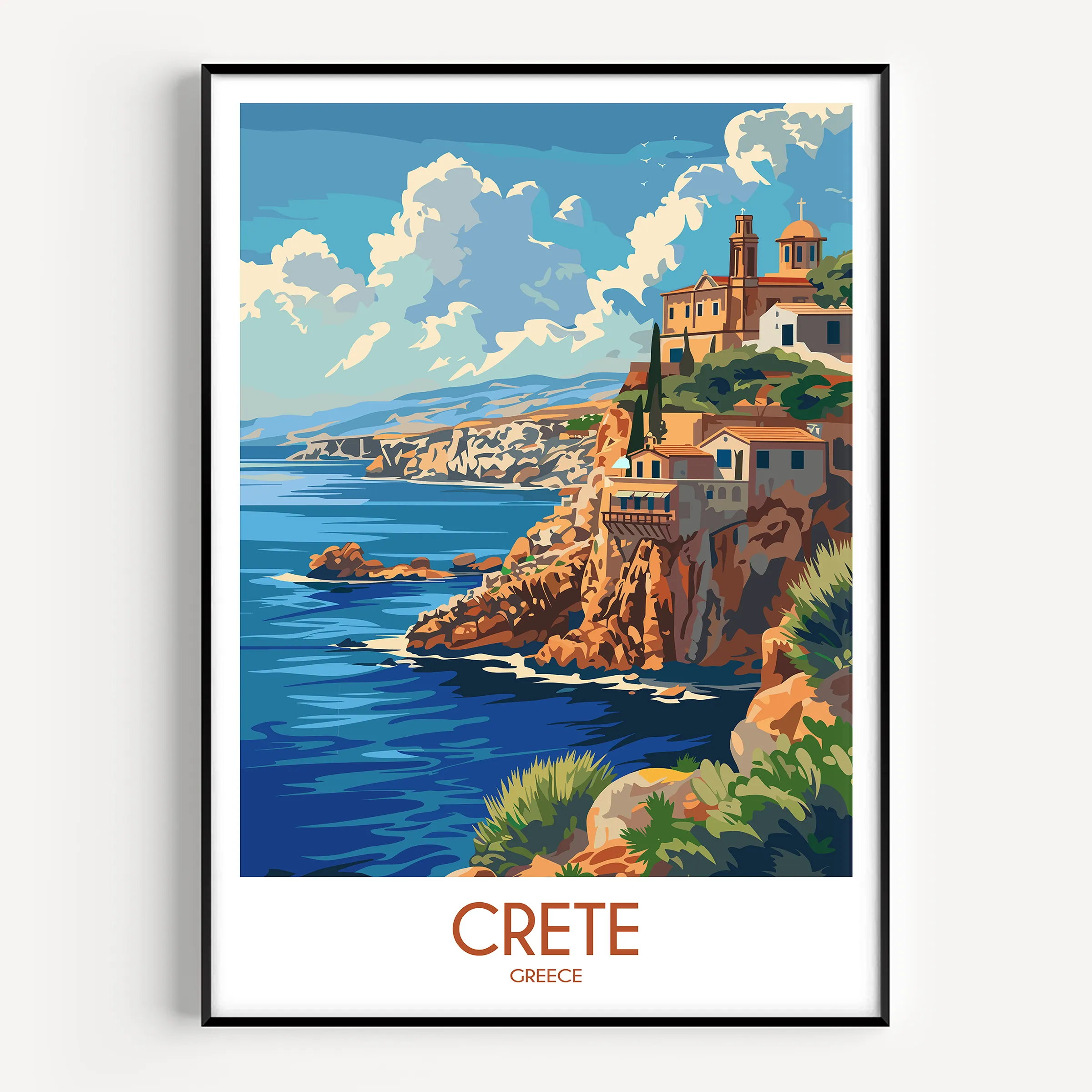 Crete Home Office Decor