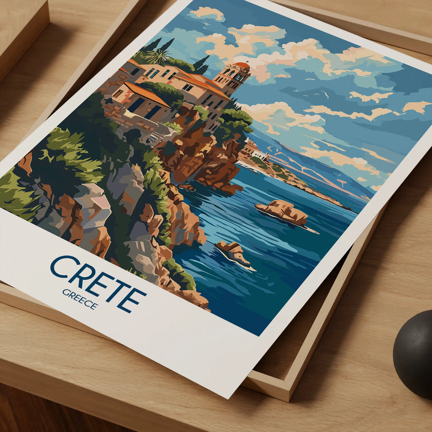 Crete Minimalist Wall Art