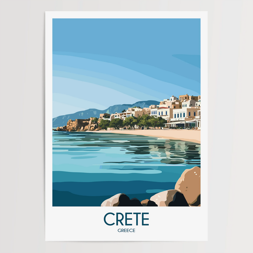 Crete Minimalist Wall Art