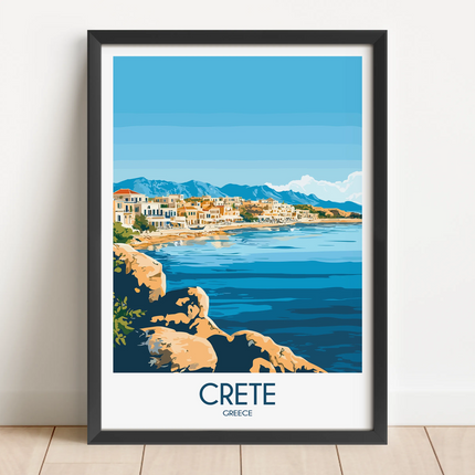 Crete Minimalist Wall Art