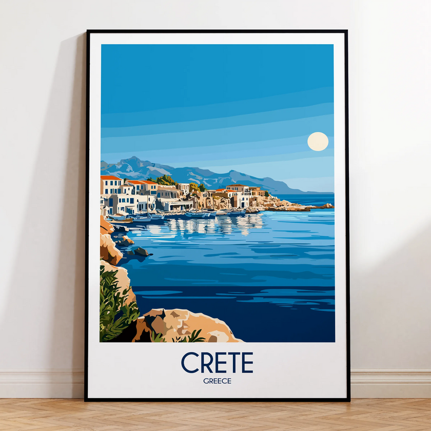 Crete Minimalist Wall Art