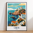 Crete Minimalist Wall Art