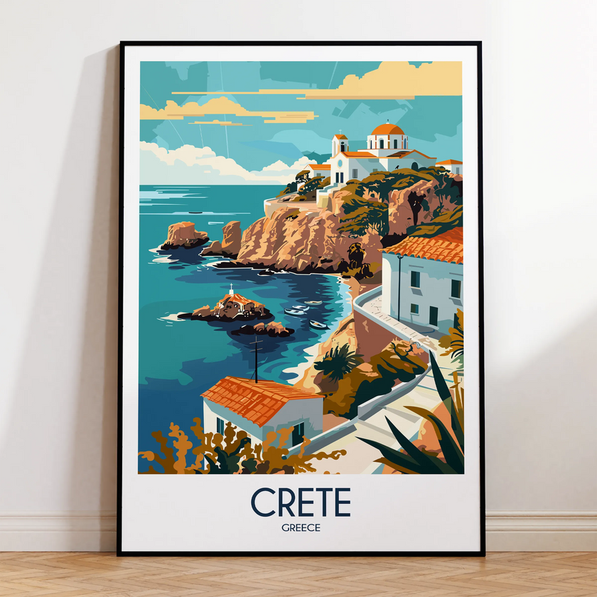 Crete Minimalist Wall Art
