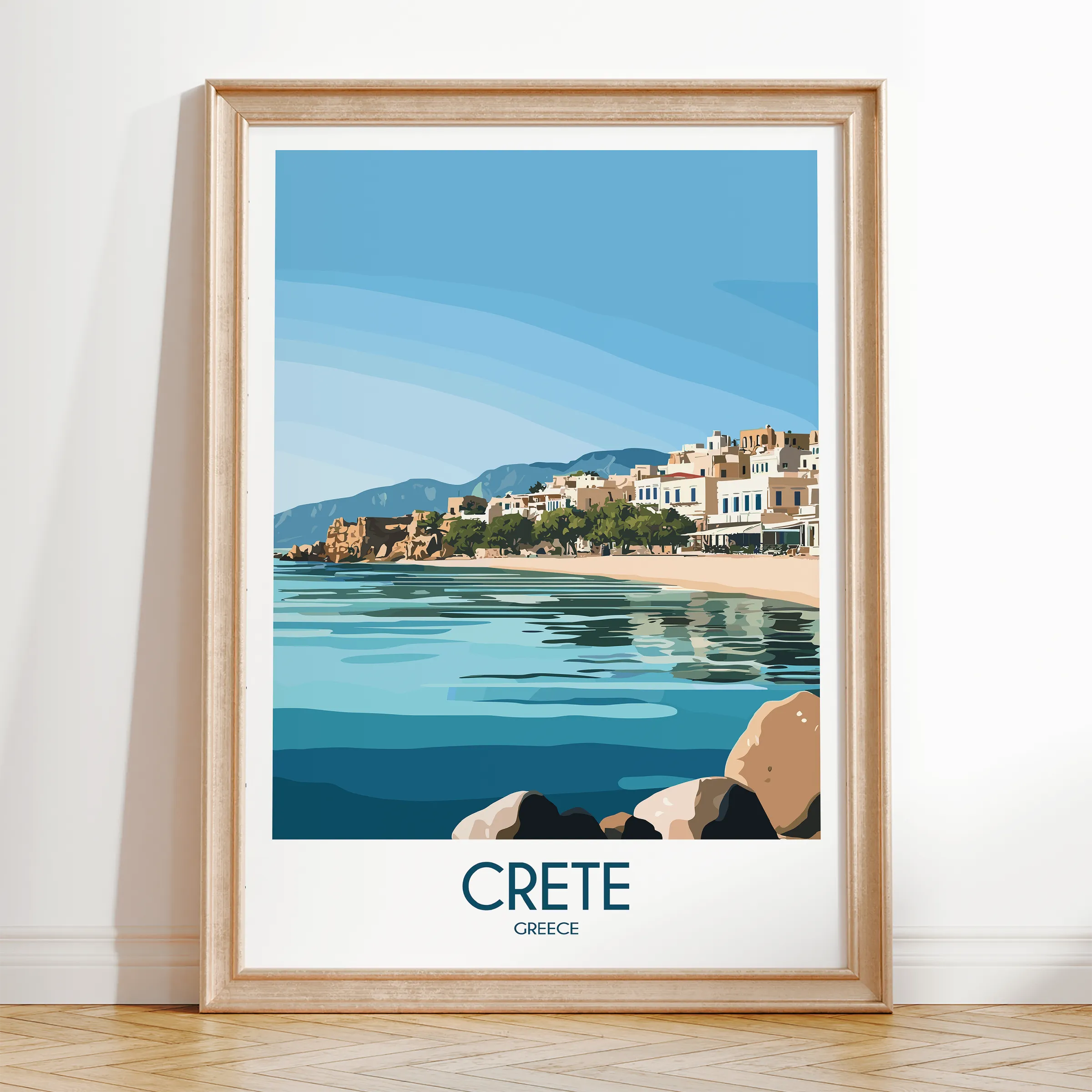 Crete Scenic Landscape Art