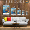 Crete Vintage Style Print