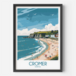 Cromer Retro Travel Illustration