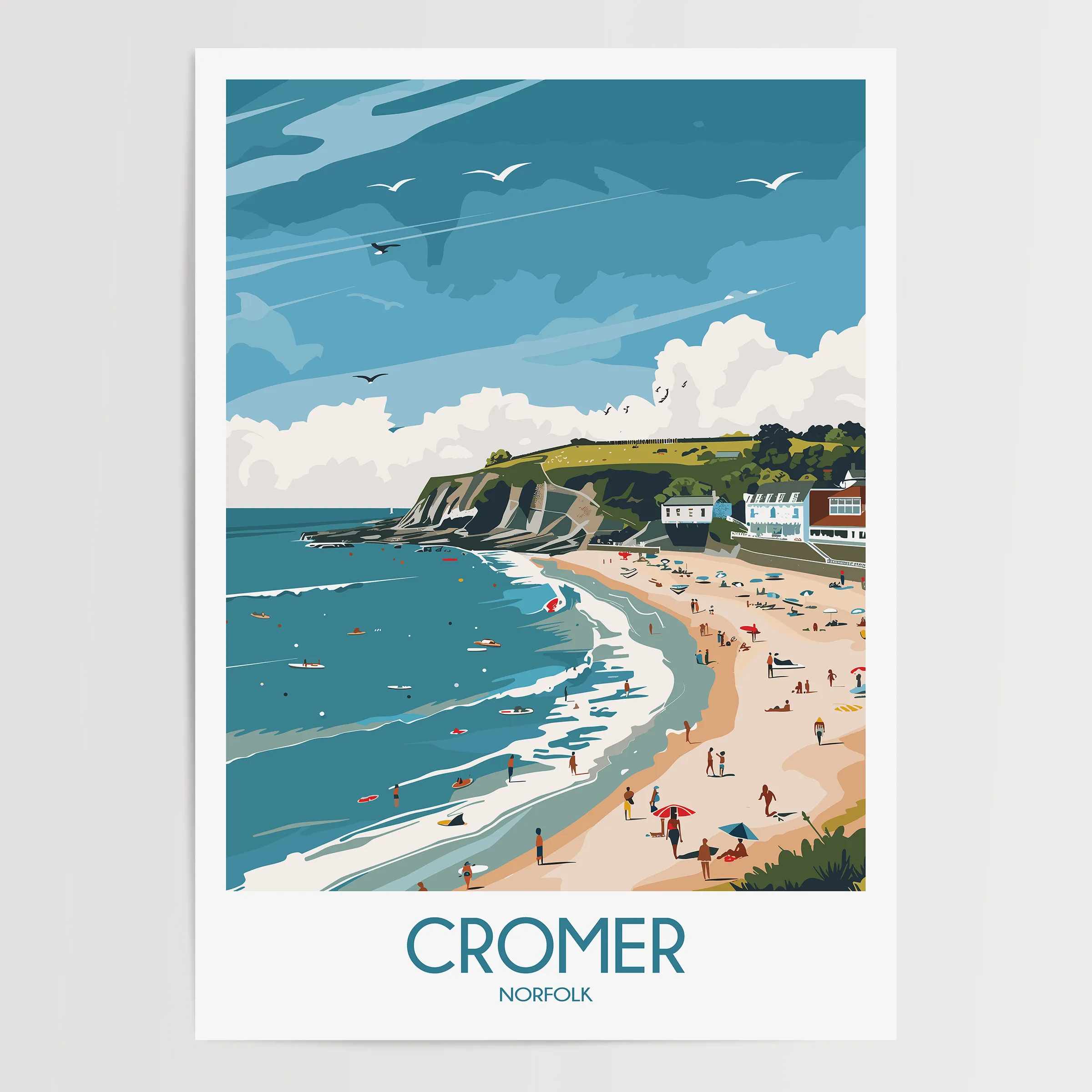 Cromer Scenic Landscape Art